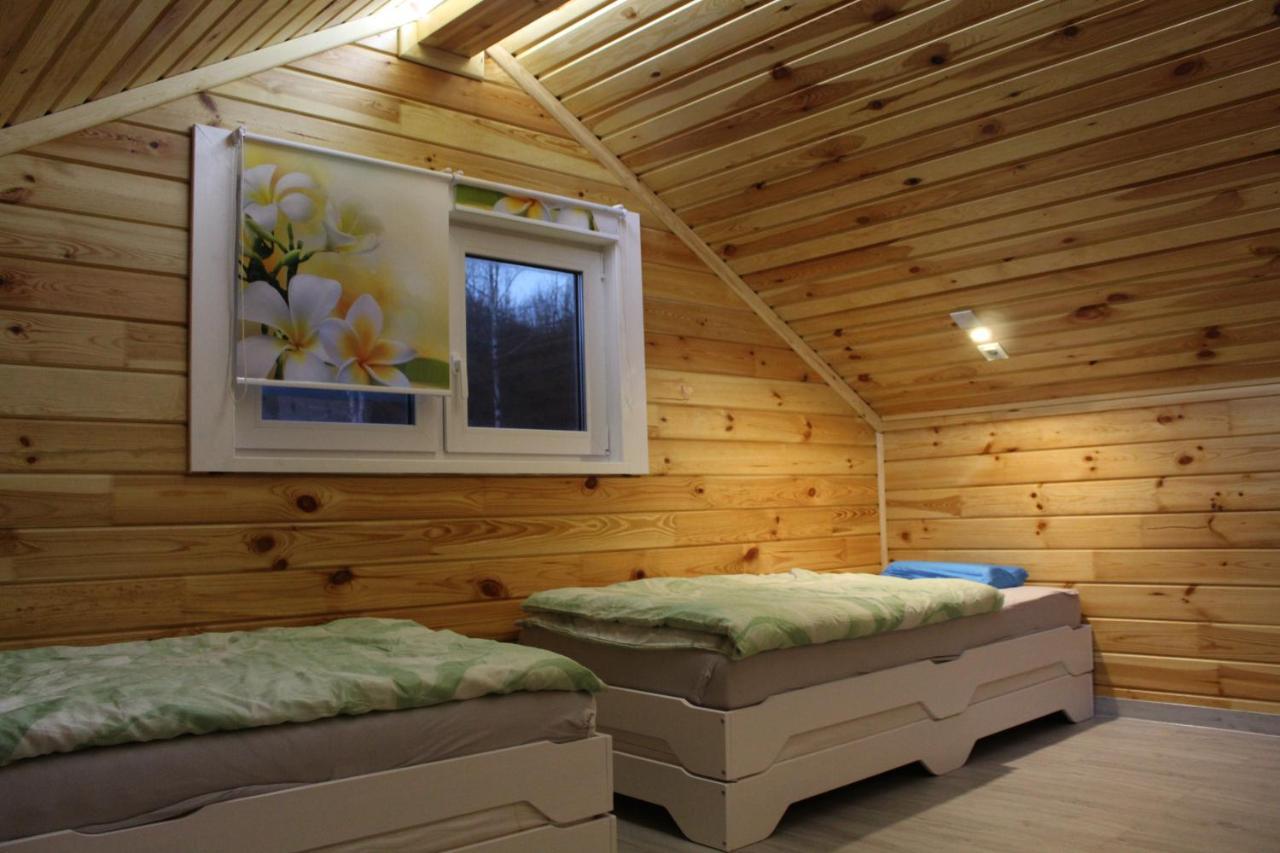 Holzhaus Am See Mit Panoramablick Trausnitz Kültér fotó